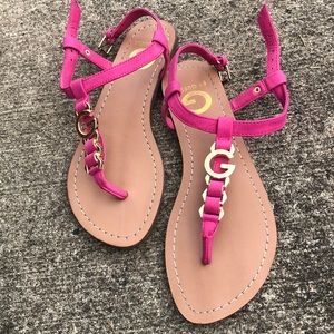 Pink Guess Sandals